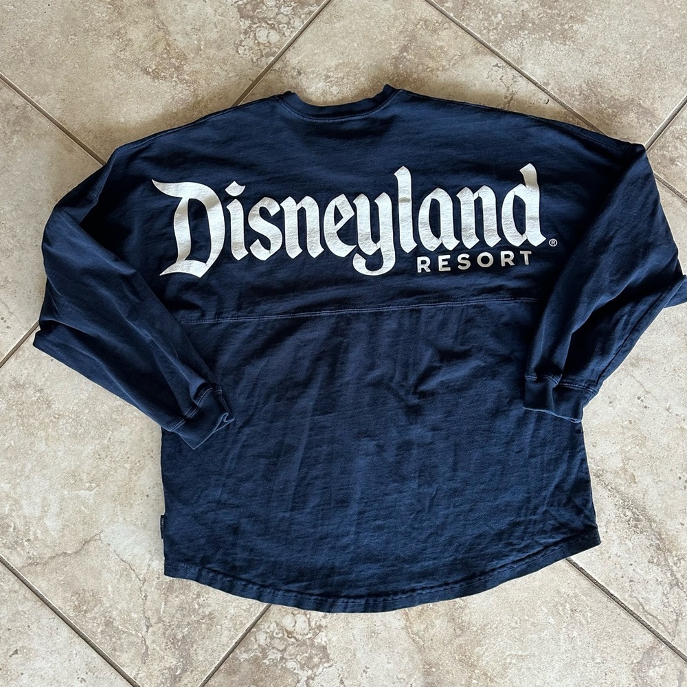 Disney Parks Disneyland Resort Navy Blue Spirit Jersey Unisex Size M